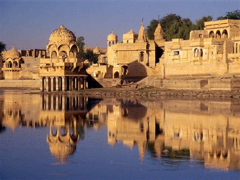 The Golden Fort of Jaisalmer .